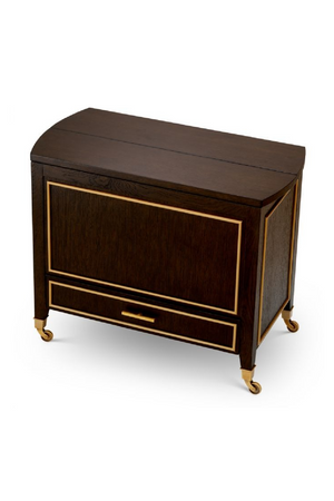 Brown Oak Trolley | Eichholtz Galliano | Oroa.com