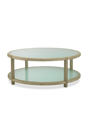 Frosted Glass Outdoor Coffee Table | Eichholtz Anthony | Oroa.com