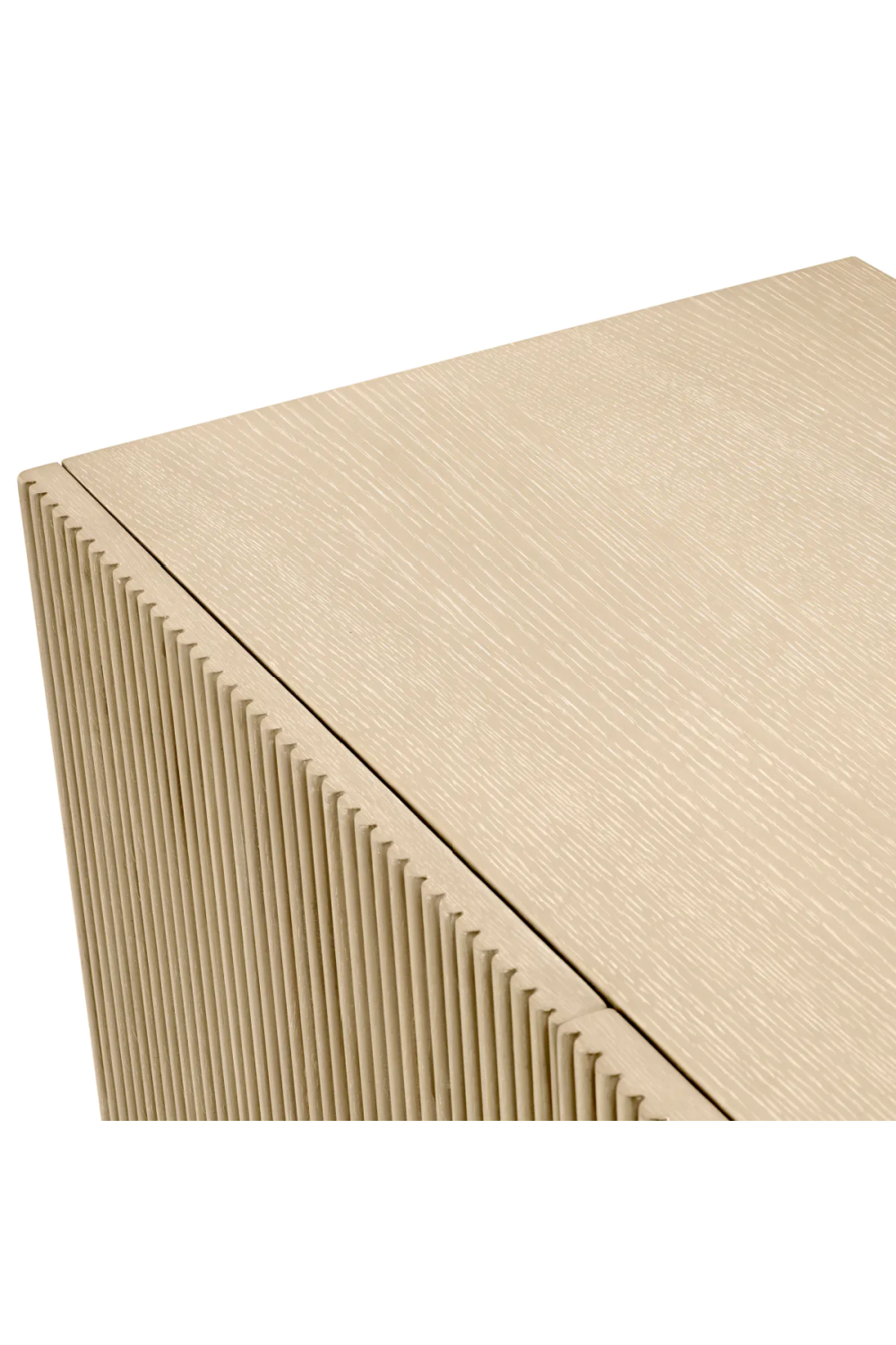 Ribbed Oak 4-Door Dresser | Eichholtz Dimitrios | Oroa.com