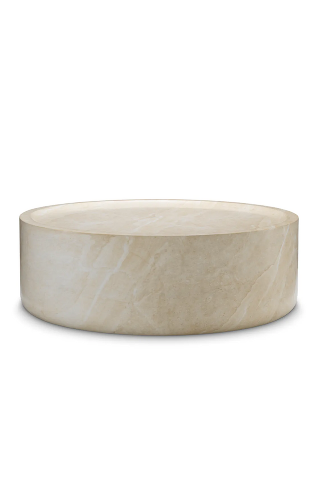 Marble Round Outdoor Coffee Table | Eichholtz Joshua | Oroa.com