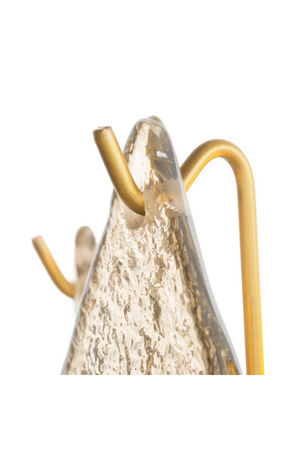 Sugared Glass Cascading Wall Lamp | Eichholtz Rhombus | Oroa.com