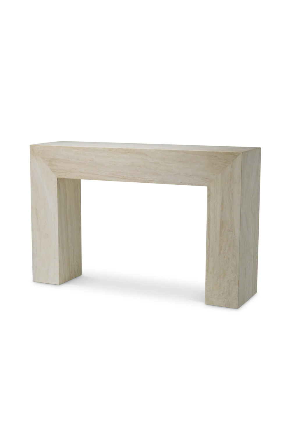Tiered Travertine Console Table | Eichholtz Tarrington | Oroa.com