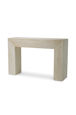 Tiered Travertine Console Table | Eichholtz Tarrington | Oroa.com