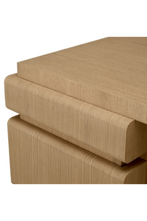 Natural Oak 4-Drawer Desk | Eichholtz Colston | Oroa.com