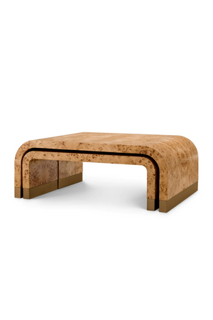 Mappa Burl Coffee Table Set (3) | Eichholtz Quinton | Oroa.com