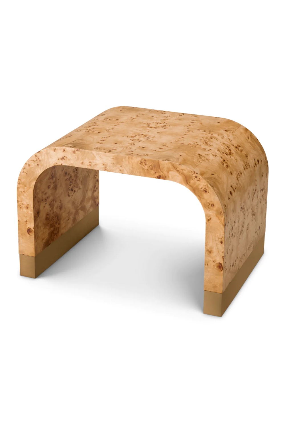 Arched Mappa Burl Side Table | Eichholtz Quinton | Oroa.com