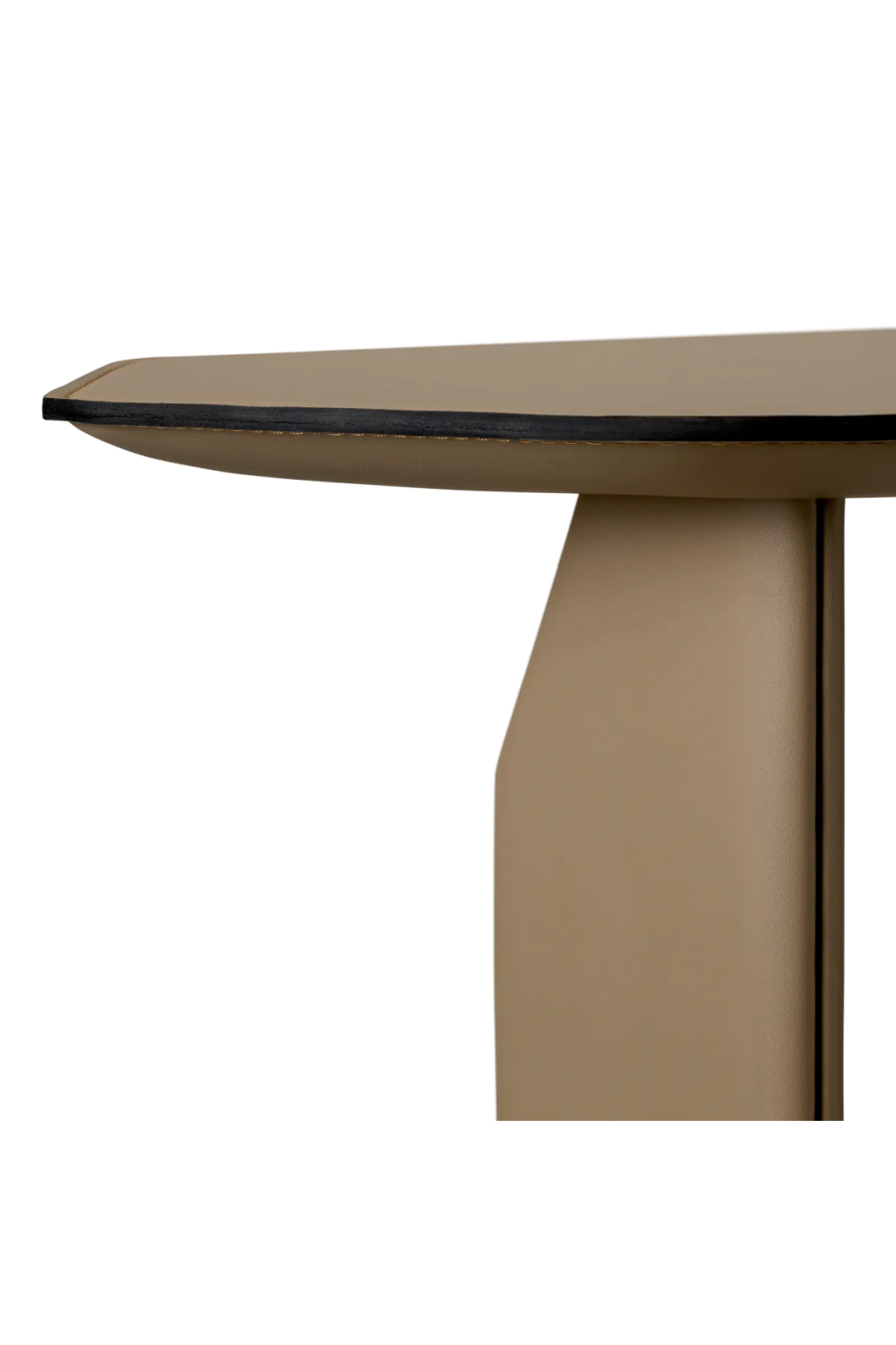 Light Brown Leather Side Table | Eichholtz Maurizio | Oroa.com