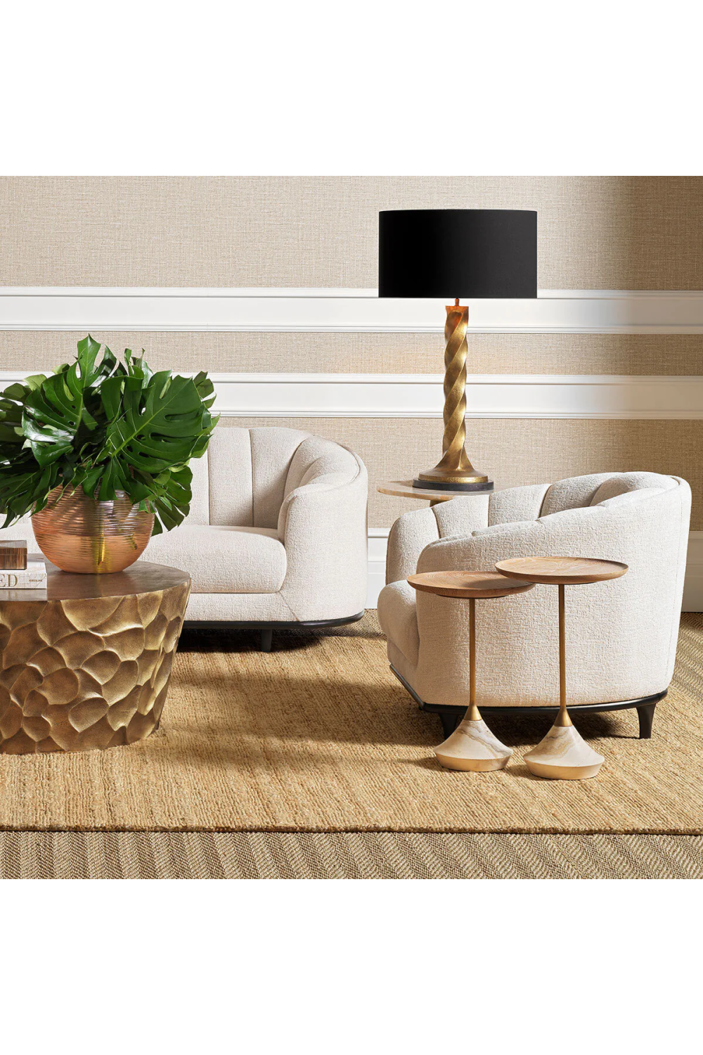 Marble Side Table set of 2 | Eichholtz Puglia | Oroa.com