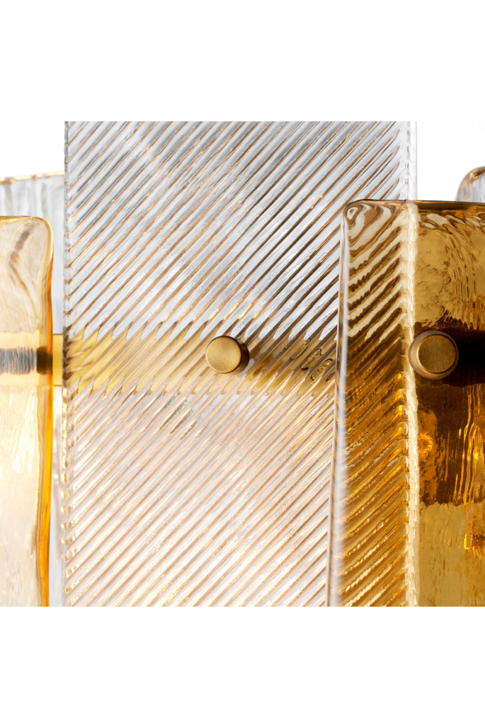 Textured Glass Chandelier | Eichholtz Cassiano | Oroa.com