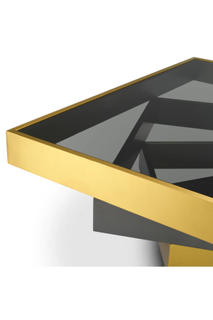 Smoked Glass Tiered Coffee Table | Eichholtz Zamora | Oroa.com