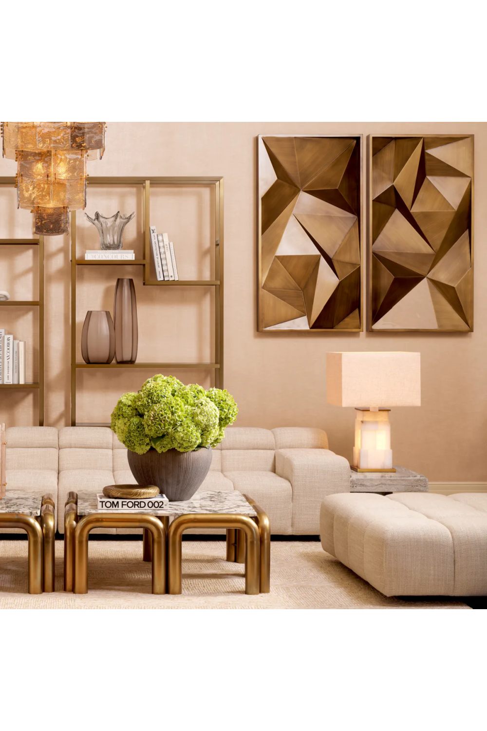 Brushed Brass Wall Object | Eichholtz Bravura | Oroa.com