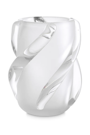 Frosted White Glass Vase | Eichholtz Celestino | Oroa.com