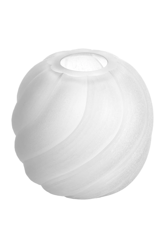 Frosted White Vase | Eichholtz Sicilia | Oroa.com