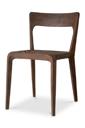 Oxidized Aluminum Dining Chair | Eichholtz Quentin | Oroa.com