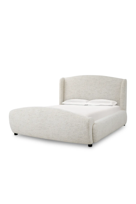 Off-White Upholstered Bed Frame | Eichholtz Mellory | Oroa.com