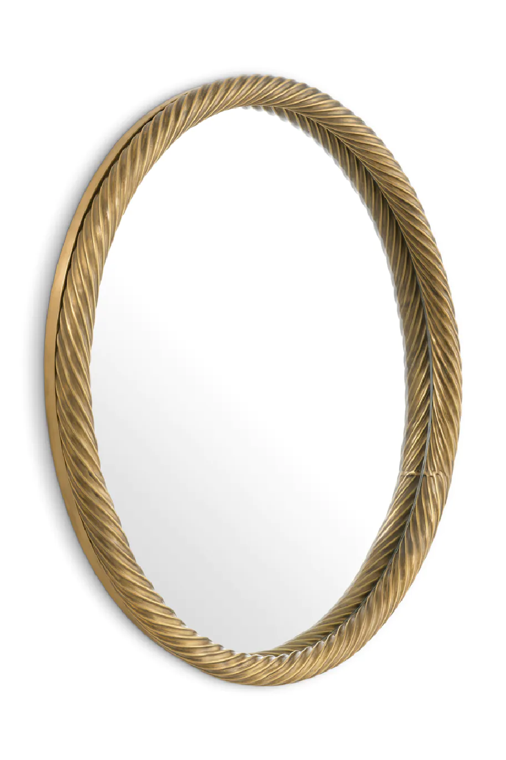 Vintage Brass Mirror | Eichholtz Salvi | Oroa.com