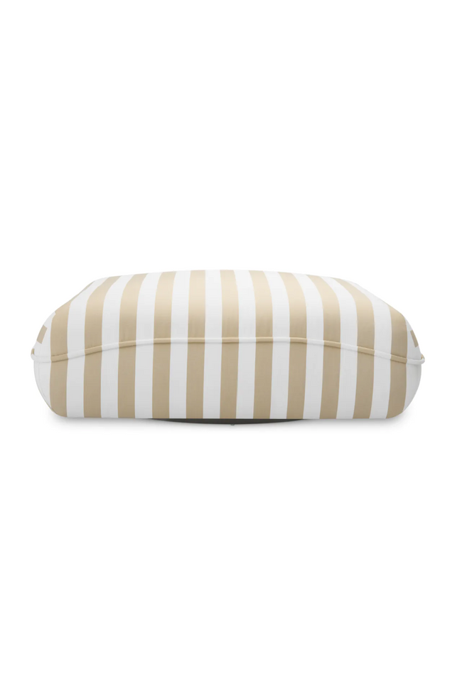 Beige Stripes Outdoor Pouf | Eichholtz Relax | Oroa.com