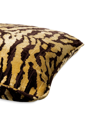 Brown Animal Pattern Cushion | Eichholtz Tigris | Oroa.com