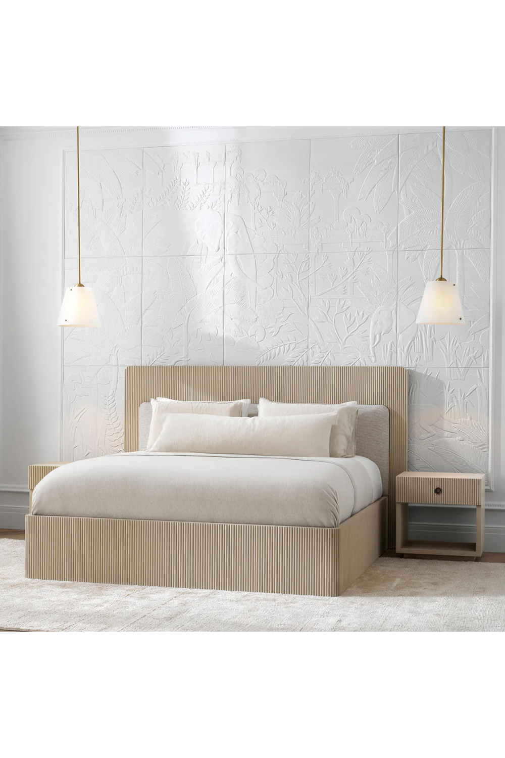 White Glass Pendant Light | Eichholtz Trianon | Oroa.com