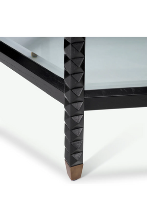 Black Hexagonal Coffee Table | Eichholtz Cornelius | Oroa.com