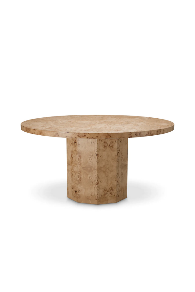 Mappa Burl Round Dining Table | Eichholtz Kingsgrove | Oroa.com
