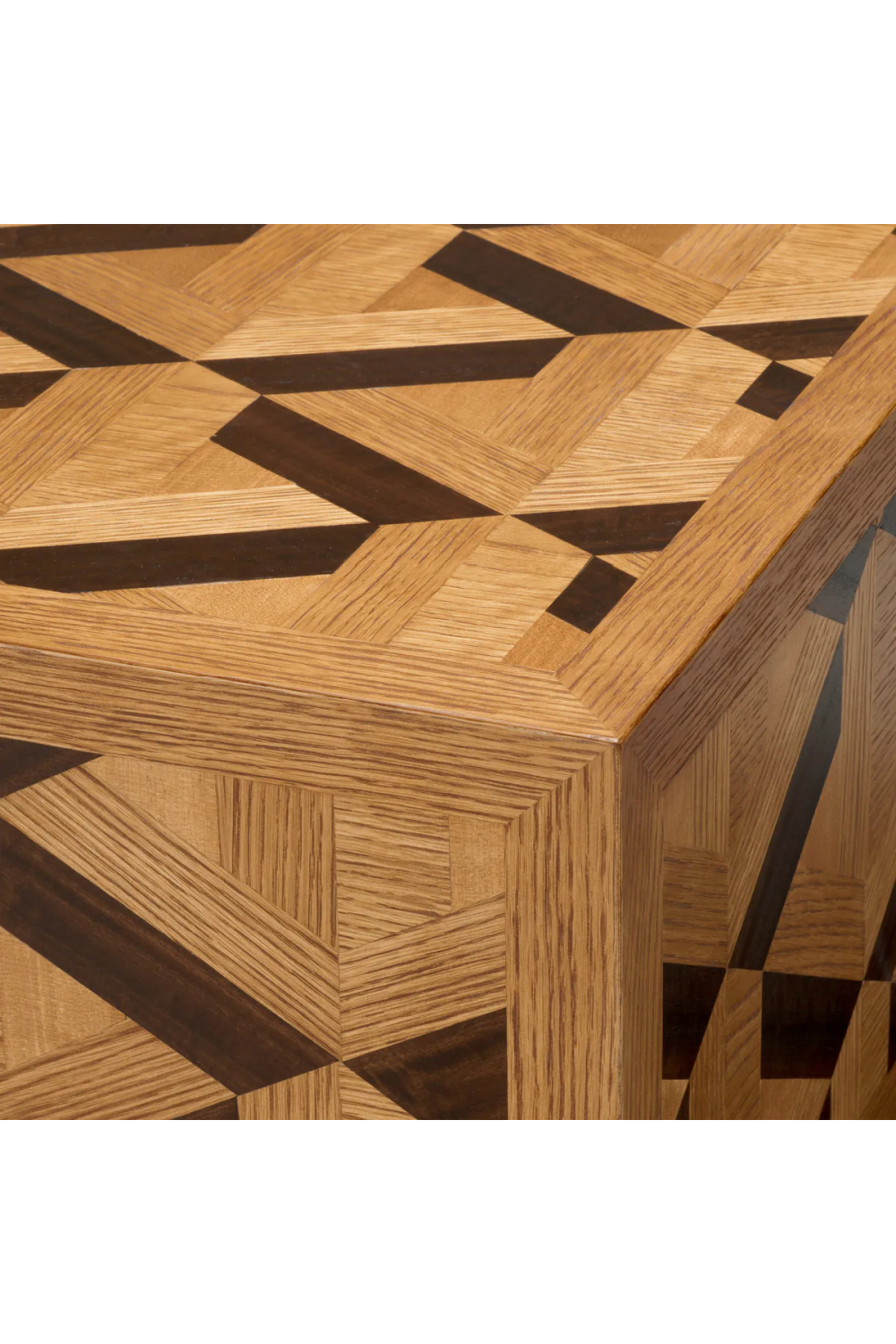 Oak Veneer Inlay Coffee Table | Eichholtz Rubicon | Oroa.com