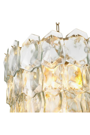 Handmade Glass Tiered Chandelier | Eichholtz Elias | Oroa.com