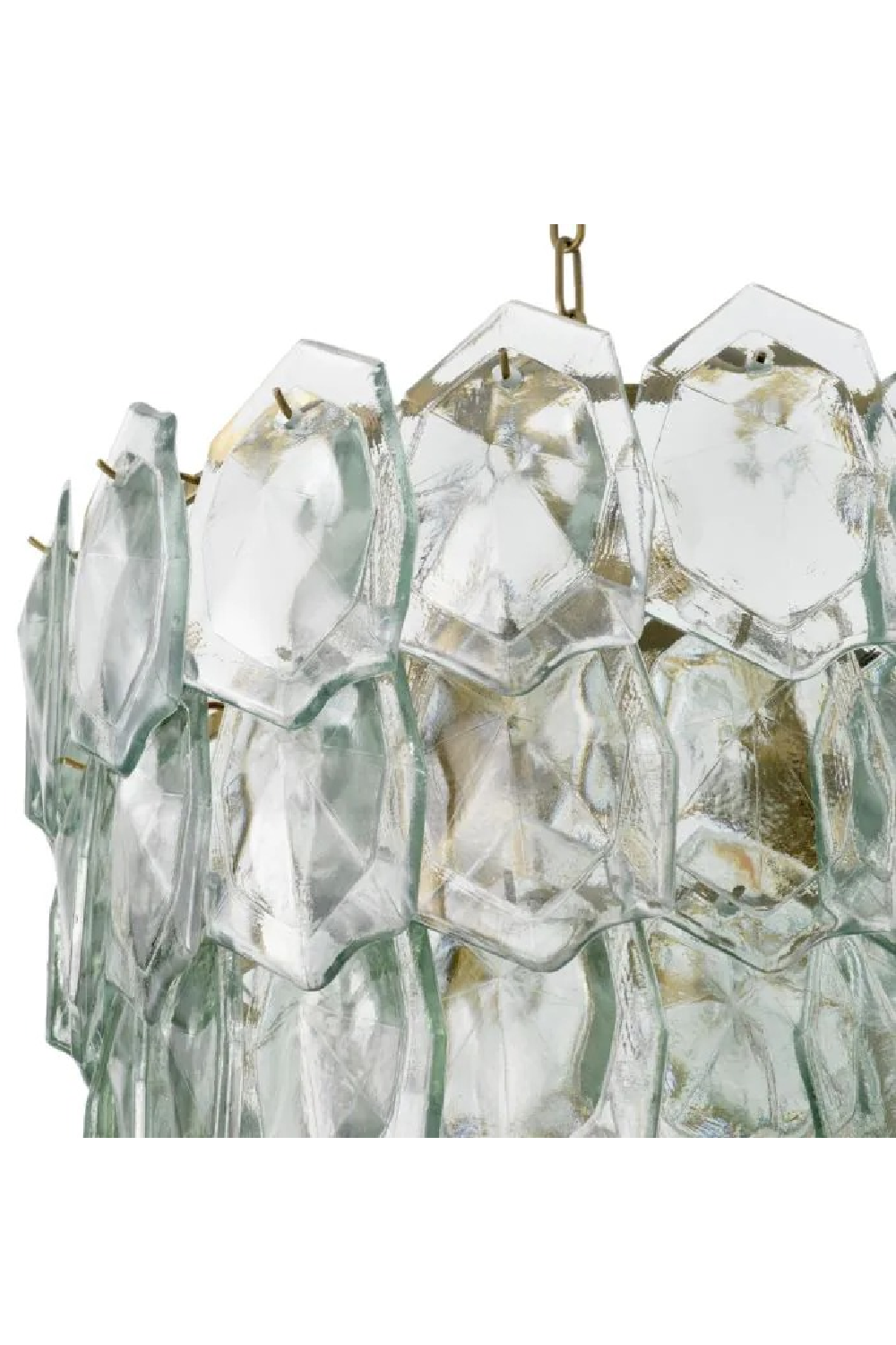 Handmade Glass Tiered Chandelier | Eichholtz Elias | Oroa.com