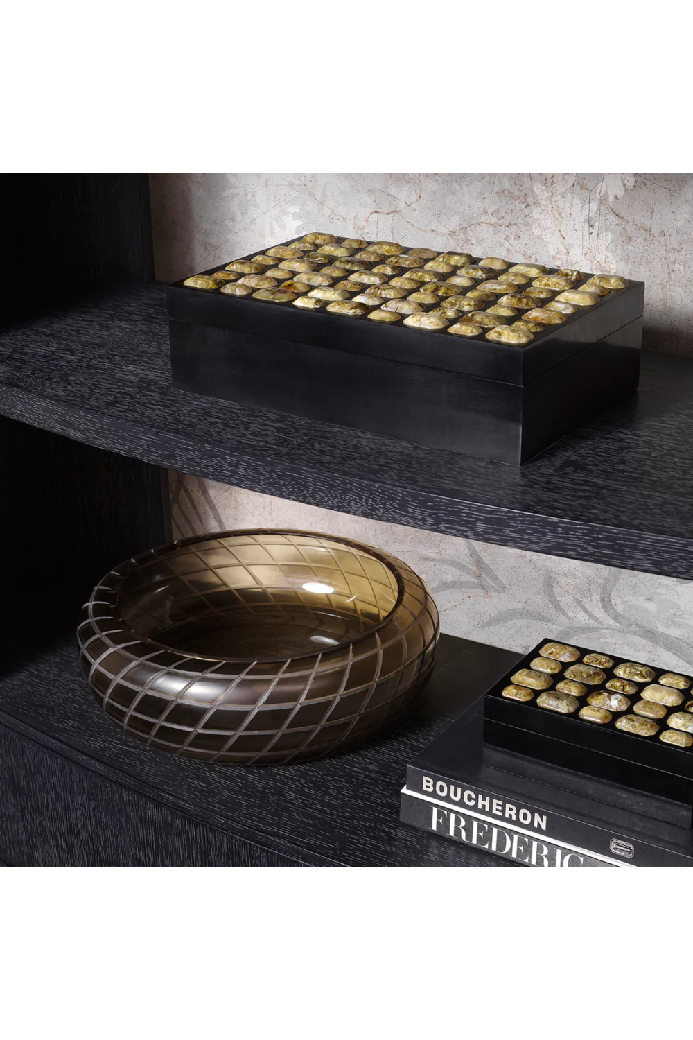 Studded Black Box L | Eichholtz Lucida | Oroa.com