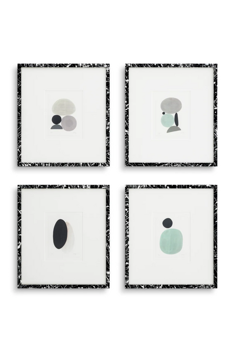 Abstract Minimalist Artwork Set (4) | Eichholtz Prints | Oroa.com