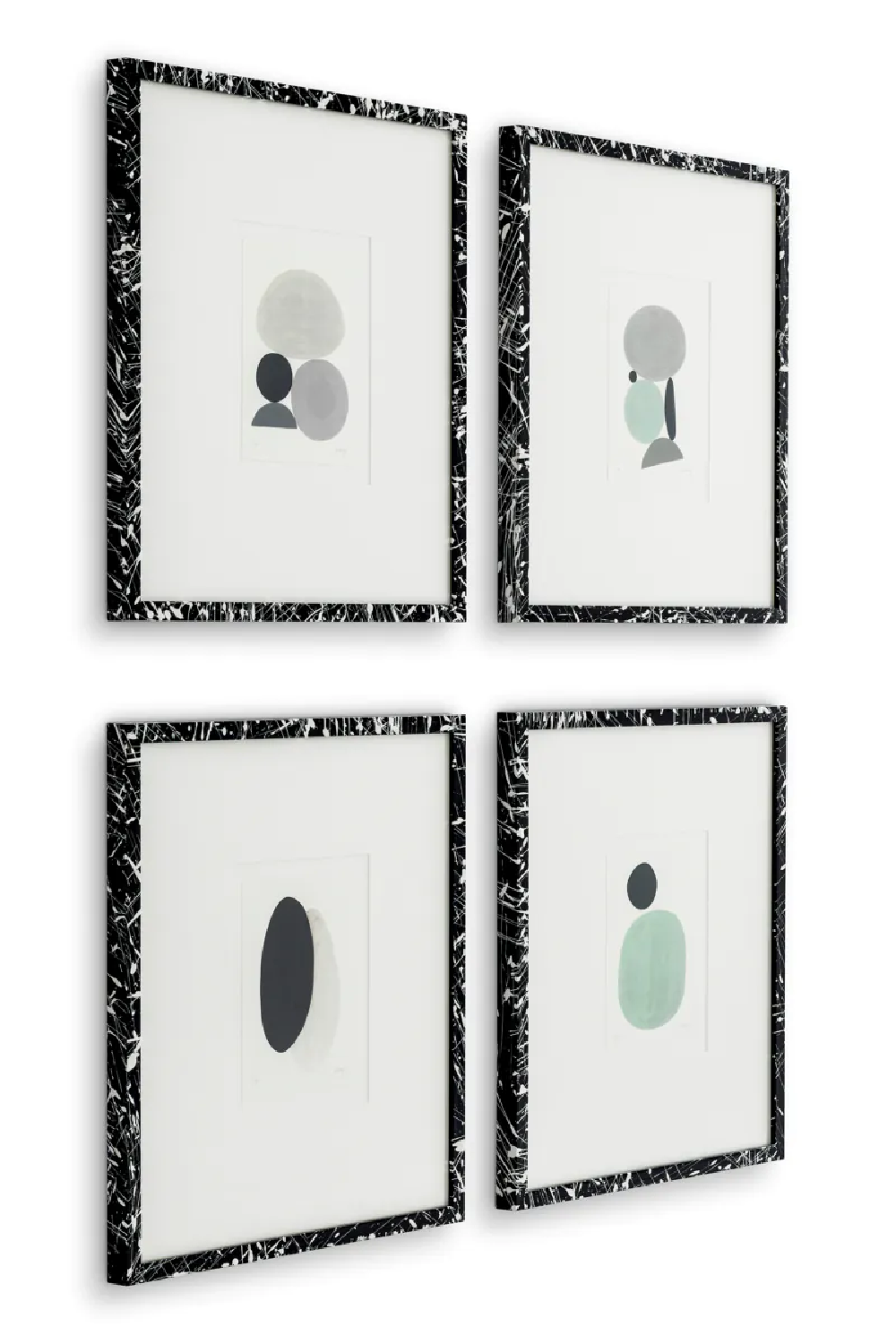 Abstract Minimalist Artwork Set (4) | Eichholtz Prints | Oroa.com