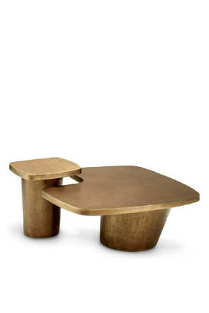 Vintage Brass Coffee Table Set (2) | Eichholtz Pierro | Oroa.com