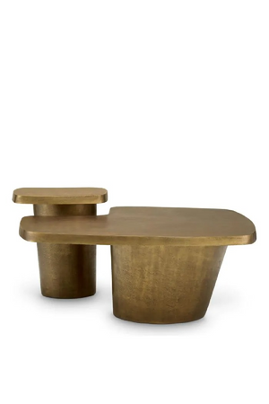 Vintage Brass Coffee Table Set (2) | Eichholtz Pierro | Oroa.com