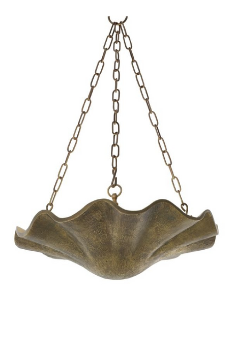 Wavy Vintage Brass Chandelier | Eichholtz Aurelia | OROA.com