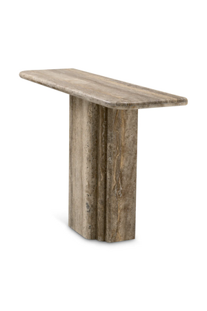Silver Travertine Console Table | Eichholtz Norrington | Oroa.com