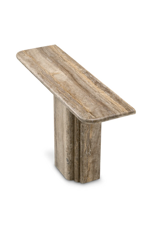Silver Travertine Console Table | Eichholtz Norrington | Oroa.com