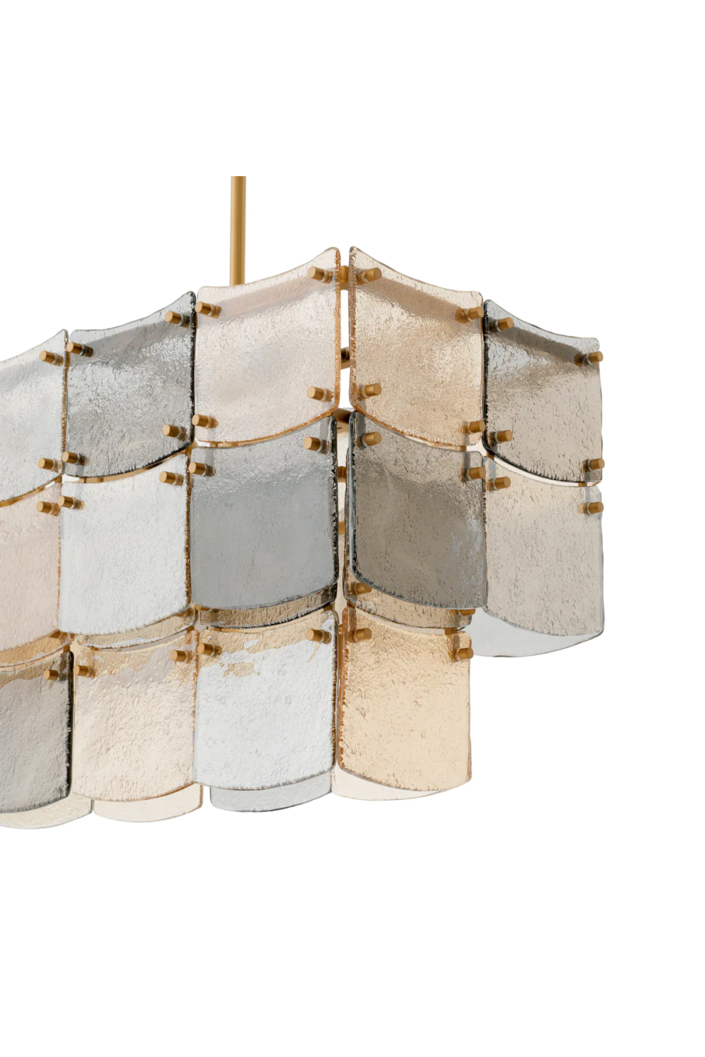 Handmade Glass Rectangular Chandelier | Eichholtz Laurent | Oroa.com