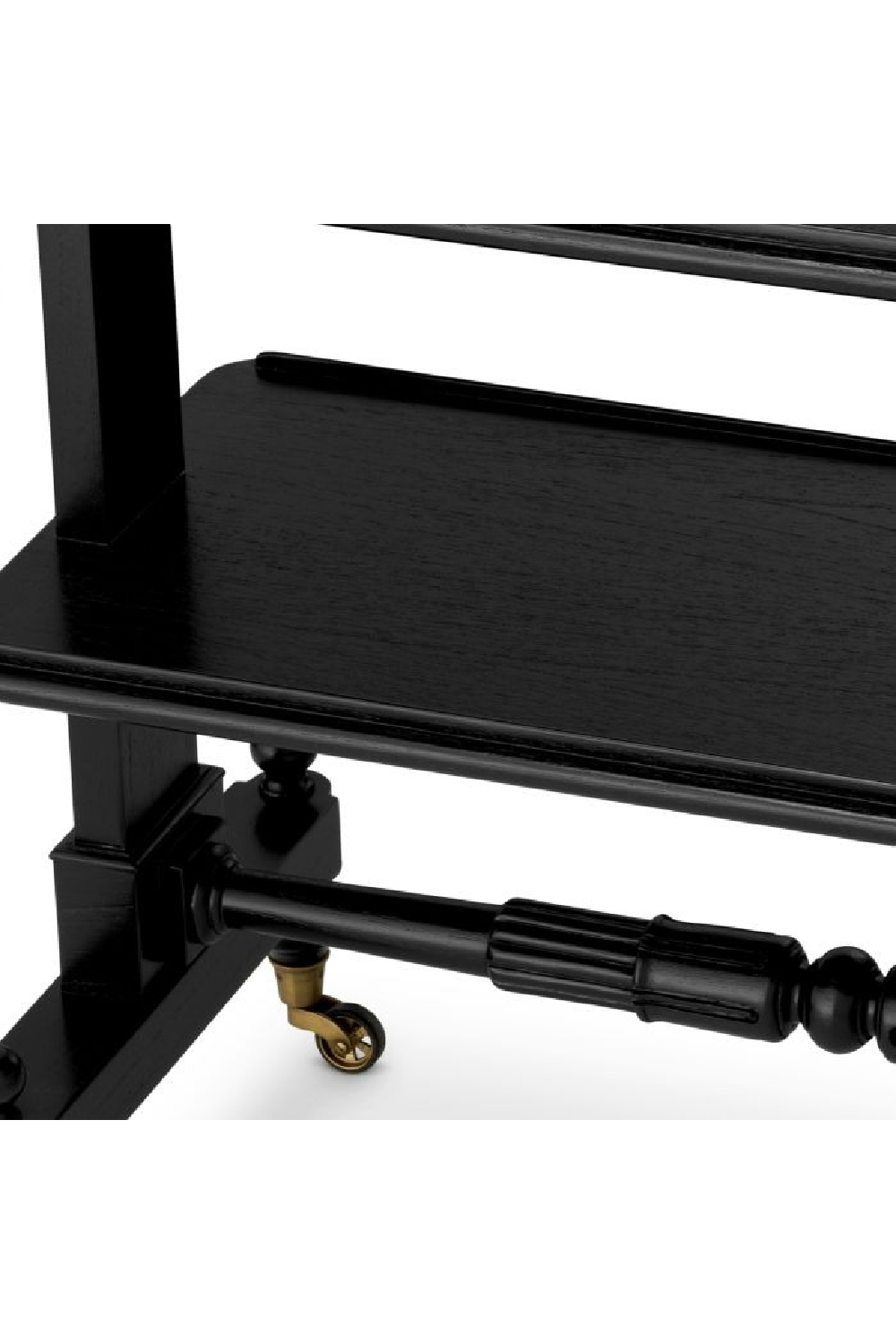 Classic Black 3-Layer Trolley | Eichholtz Lysander | Oroa.com