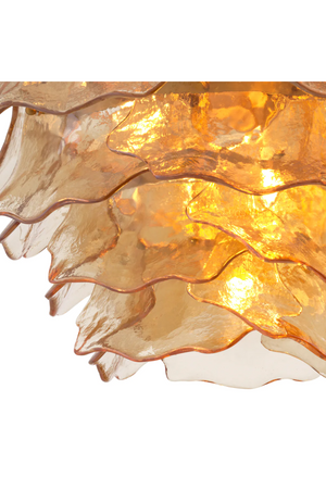 Champagne-Colored Glass Chandelier | Eichholtz Clarendon | Oroa.com