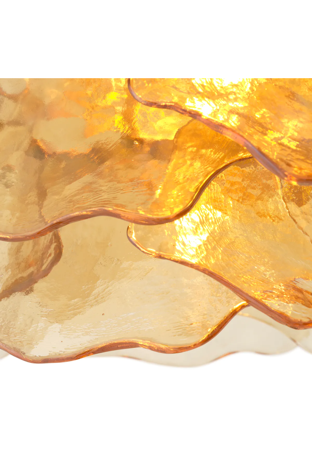 Champagne-Colored Glass Chandelier | Eichholtz Clarendon | Oroa.com