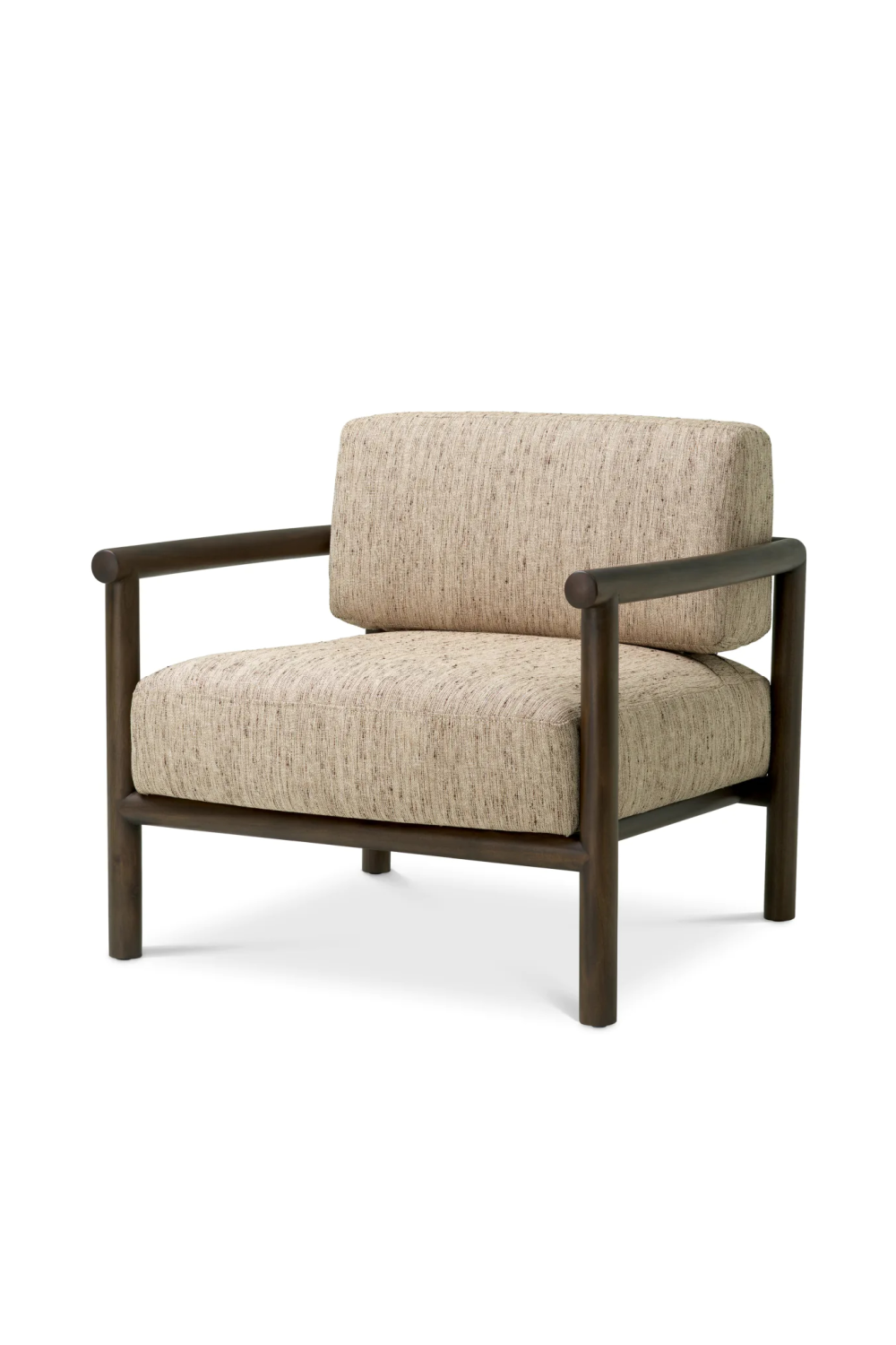 Mahogany Framed Lounge Chair | Eichholtz Ombria | Oroa.com