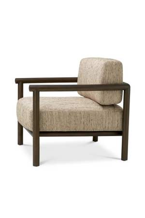 Mahogany Framed Lounge Chair | Eichholtz Ombria | Oroa.com