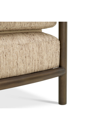 Mahogany Framed Lounge Chair | Eichholtz Ombria | Oroa.com