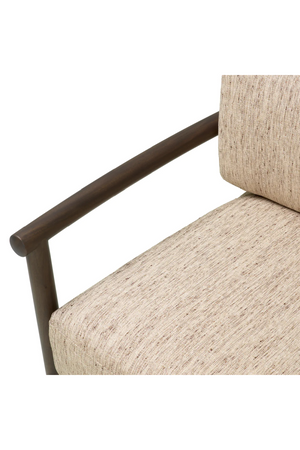 Mahogany Framed Lounge Chair | Eichholtz Ombria | Oroa.com