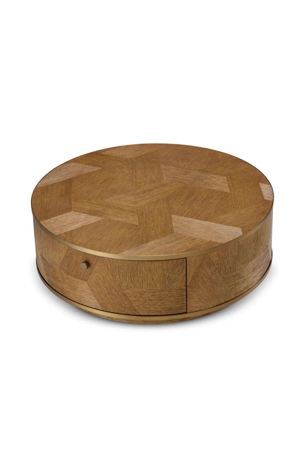 Carved Oak 1-Drawer Coffee Table | Eichholtz Velutto | Oroa.com