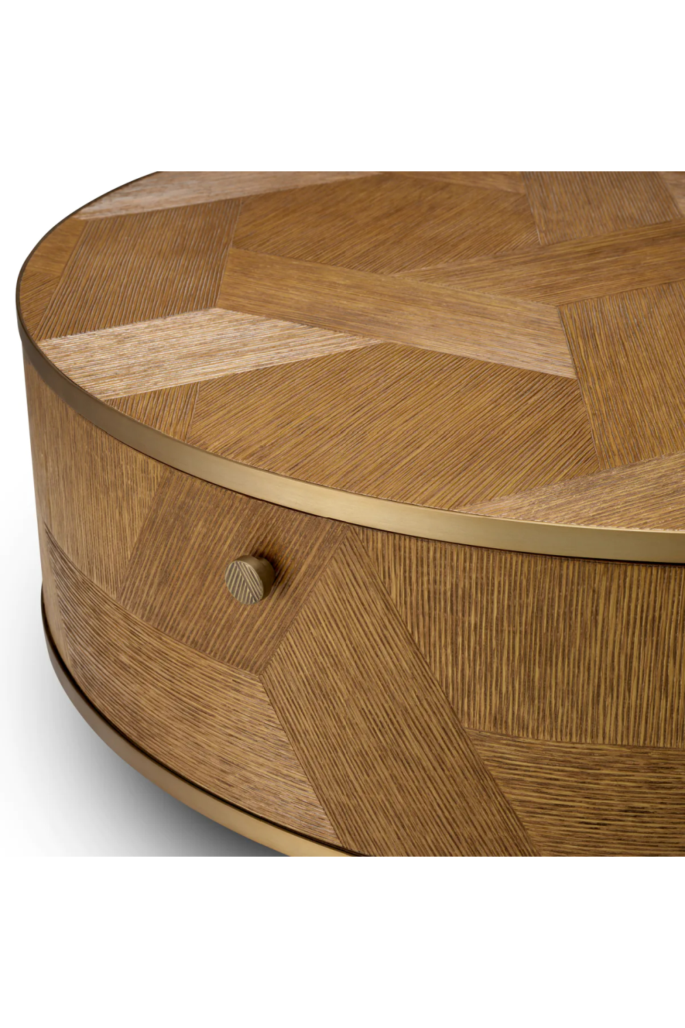 Carved Oak 1-Drawer Coffee Table | Eichholtz Velutto | Oroa.com