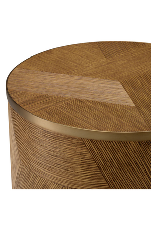 Carved Oak Side Table | Eichholtz Velutto | Oroa.com