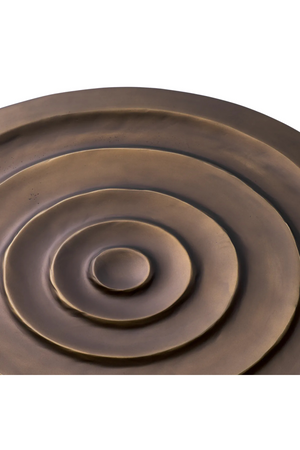 Bronze Finish Round Side Table | Eichholtz Granito | Oroa.com