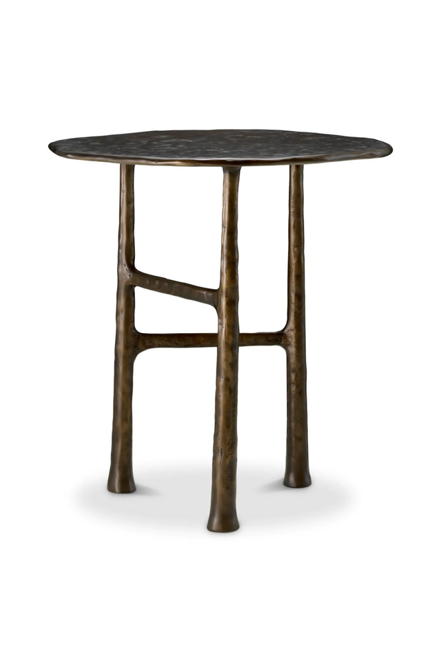 Bronze Round Side Table | Eichholtz Amboise | Oroa.com