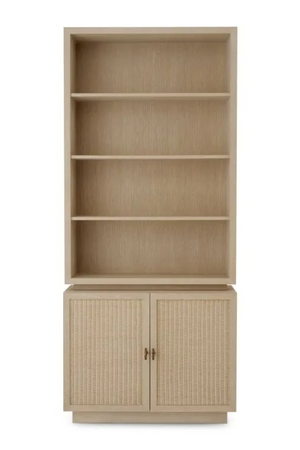 Rattan Door Oak Cabinet | Eichholtz Borchard | Oroa.com